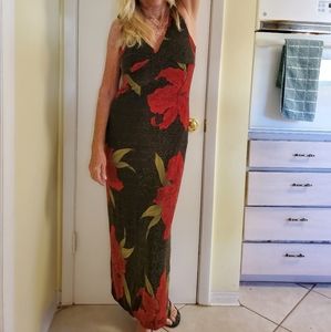 Mica festive long dress M